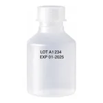 Merck Corning narrow mouth reagent bottle, reusable