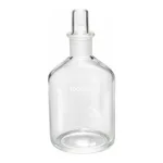 Merck Corning narrow mouth reagent bottle with Pyrex ST stopper