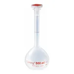 Merck Corning reusable volumetric flask, Class A