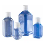 Merck Corning storage bottle, octagonal with HDPE screw cap