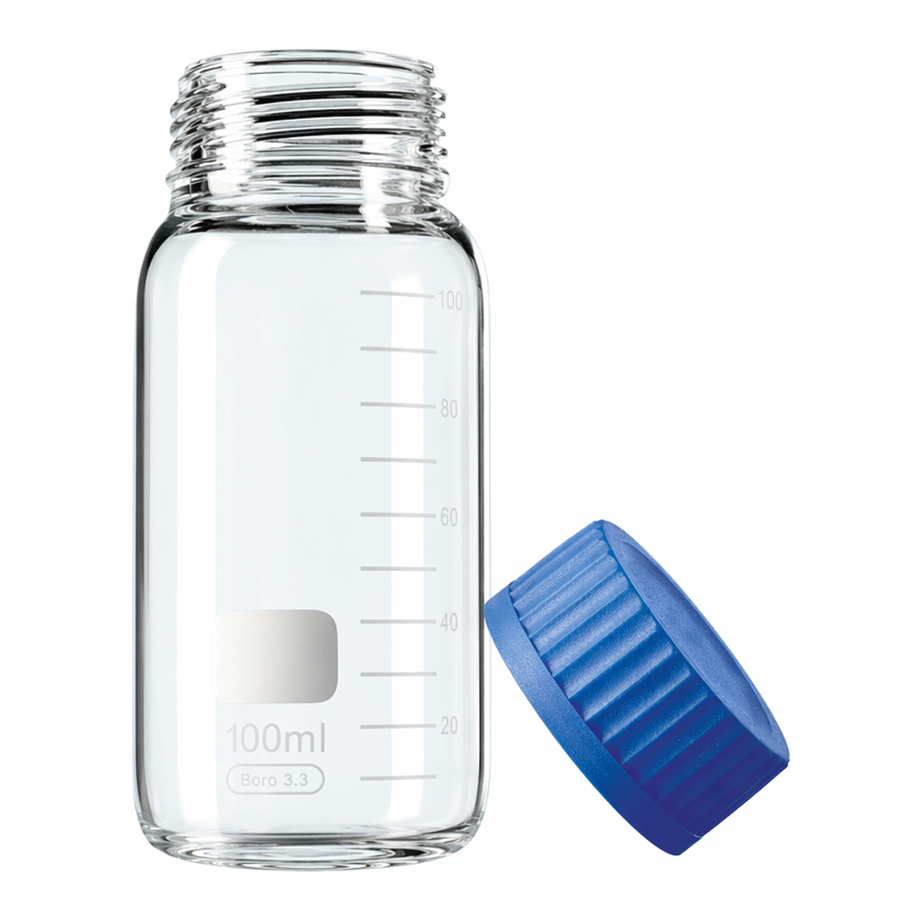 Merck Duran bottle wide neck GLS 80 without caps