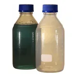 Merck Duran plastic-coated laboratory bottles