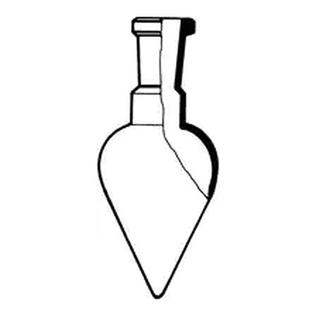 Merck Lenz pear shaped flask