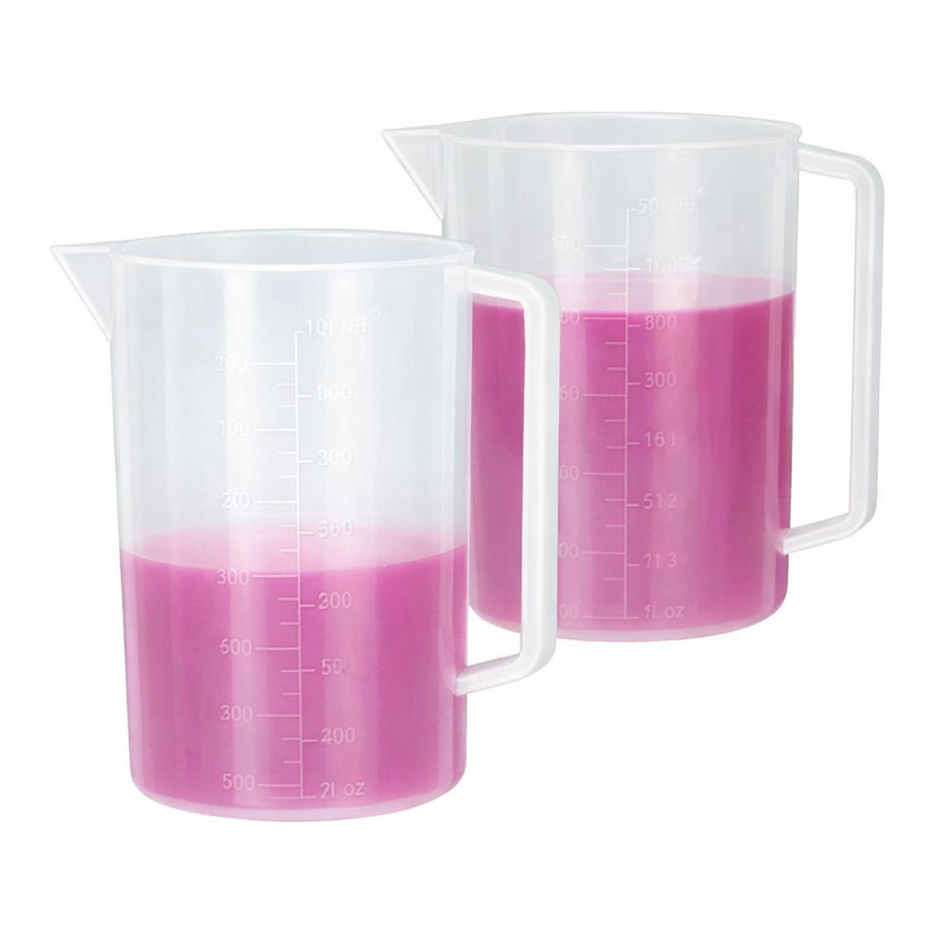 Merck Nalgene beaker with handle