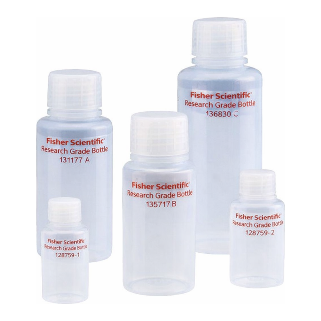 Merck Nalgene diagnostic bottles, style 2035