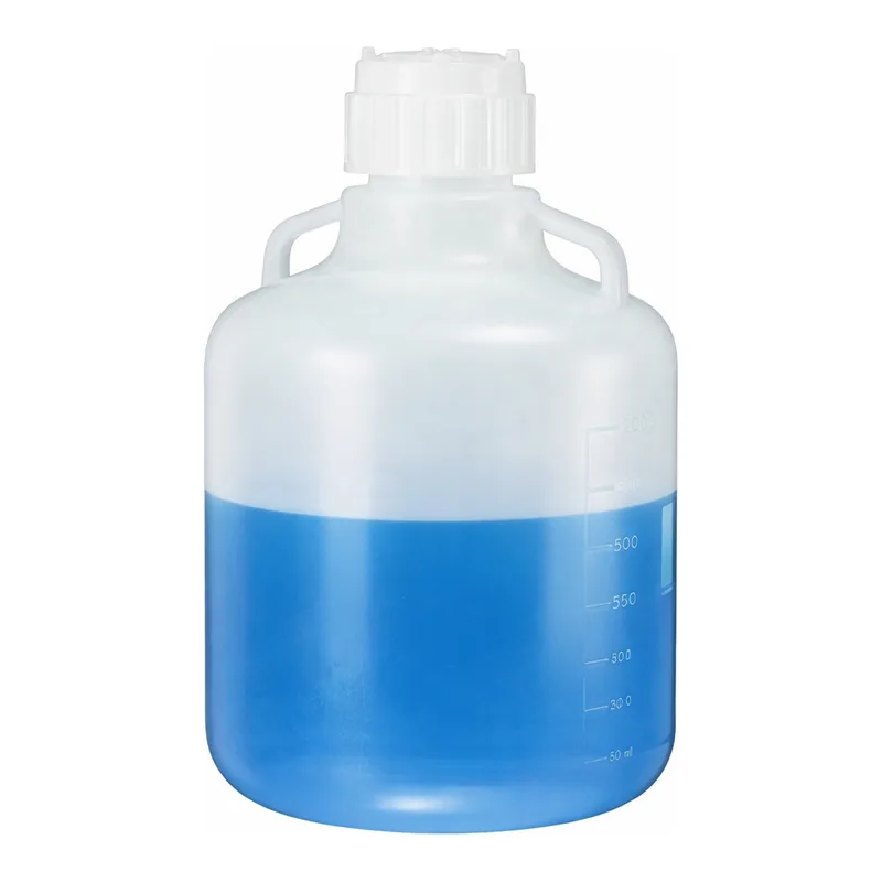 Merck Nalgene round carboy, with handles