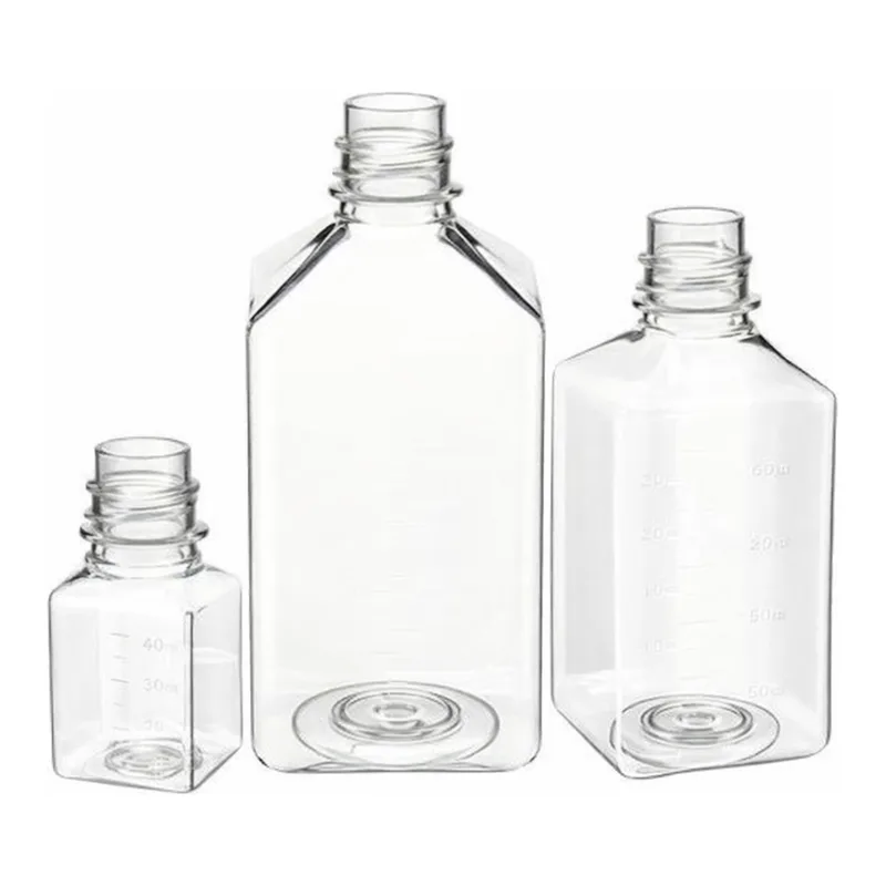 Merck Nalgene square graduated media bottle
