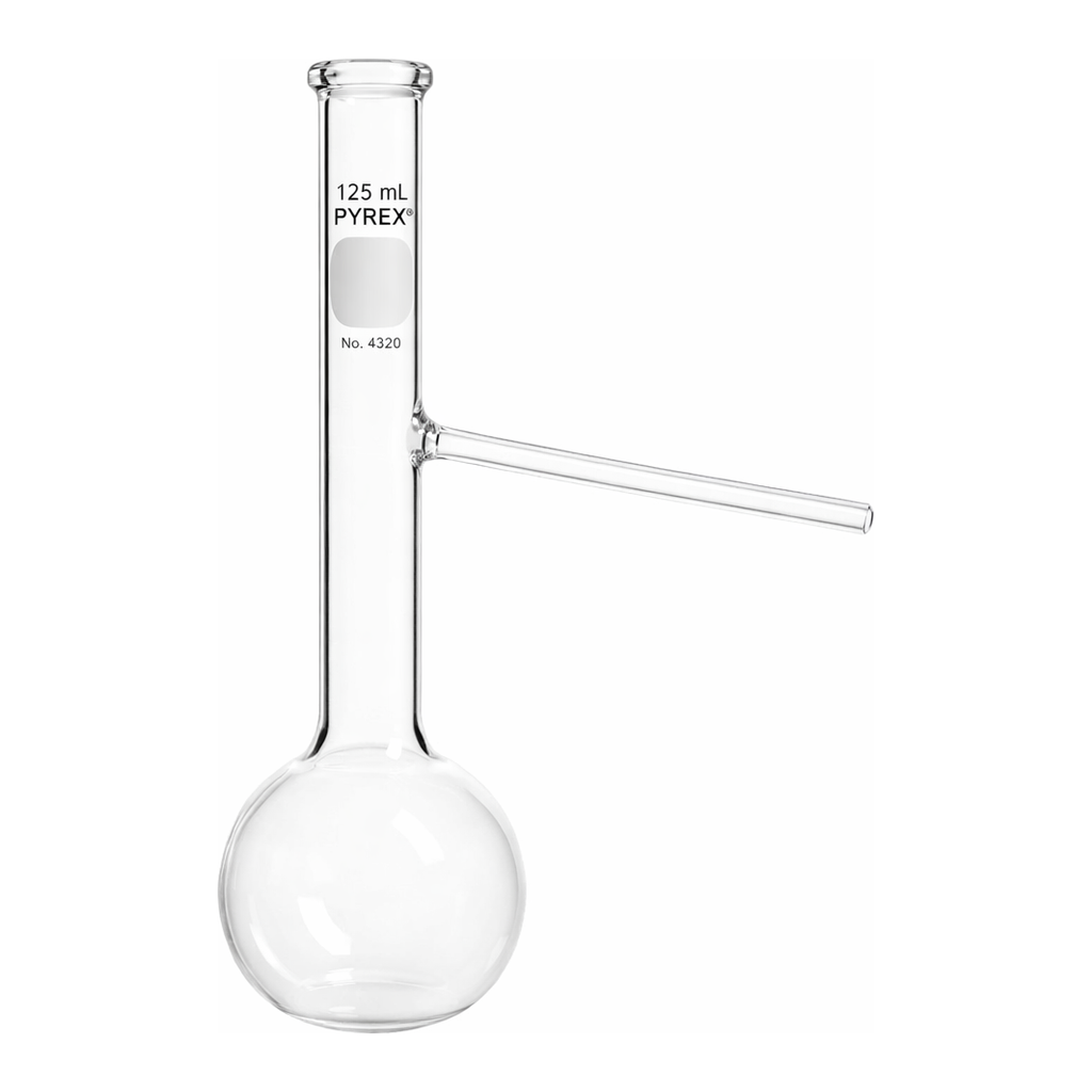 Merck Pyrex distilling flask