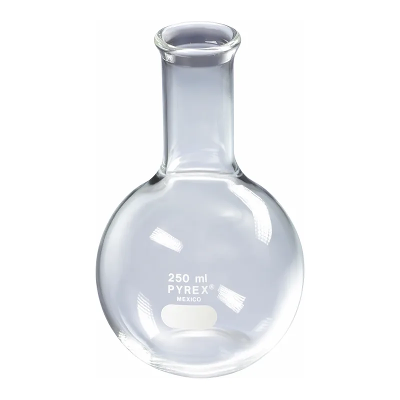 Merck Pyrex Florence flat-bottom flask
