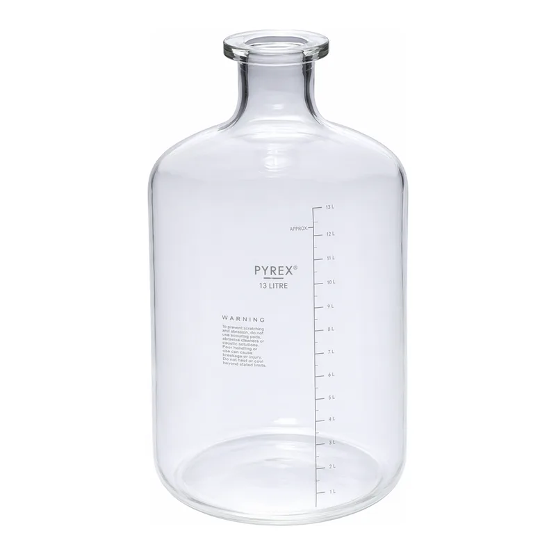 Merck Pyrex graduated solution bottle