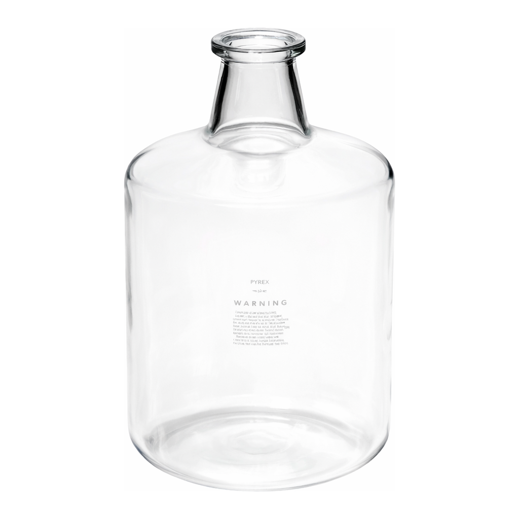 Merck Pyrex solution bottle