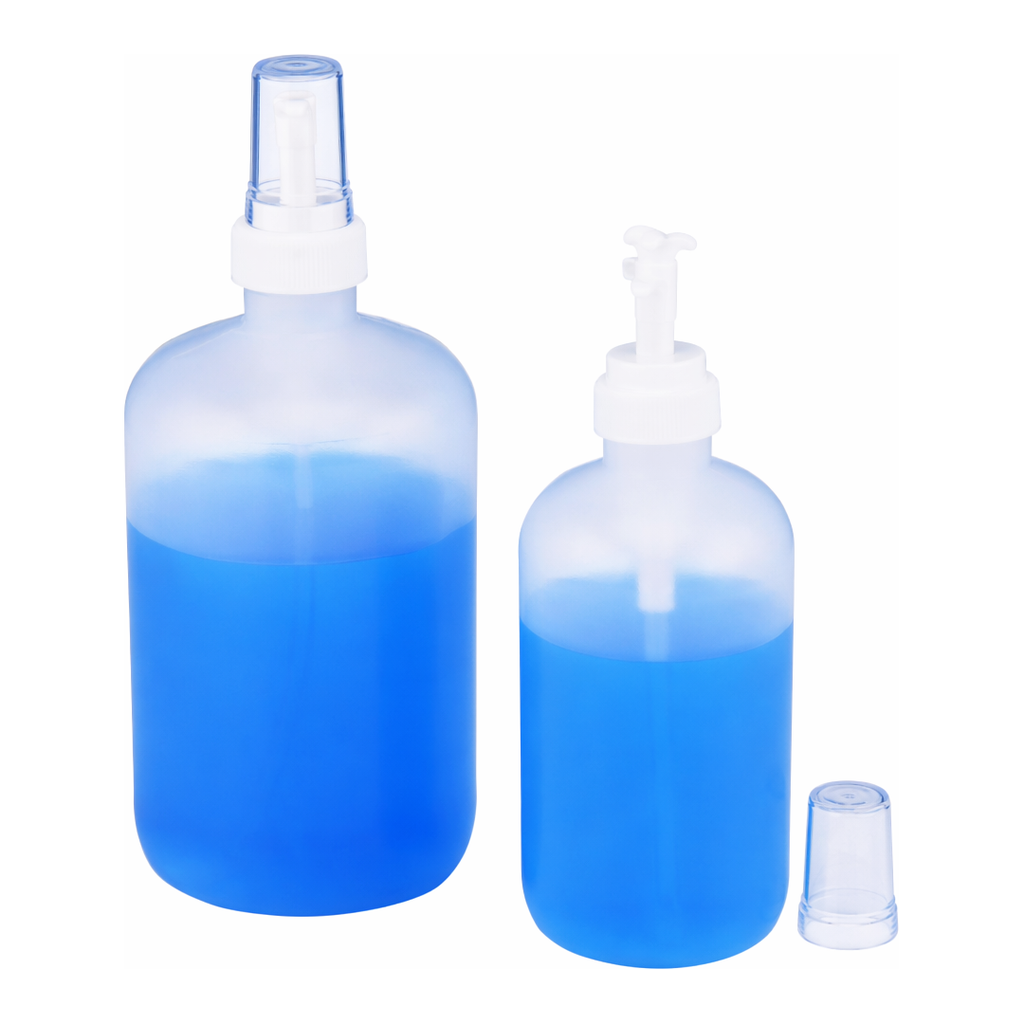 Merck Spray pump bottles