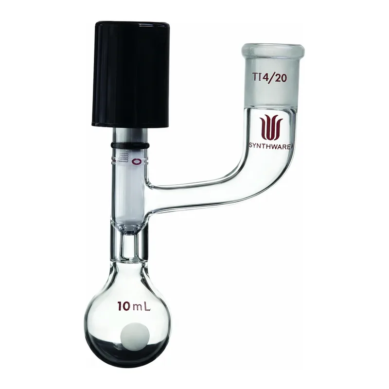 Merck Synthware storage flask with standard taper side arm