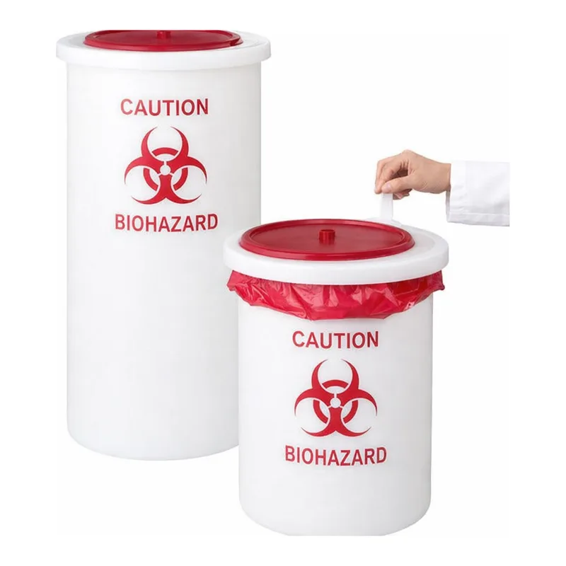 Merck Biohazard waste container