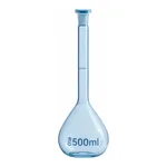 Merck BRAND BLAUBRAND volumetric flask PUR-coated