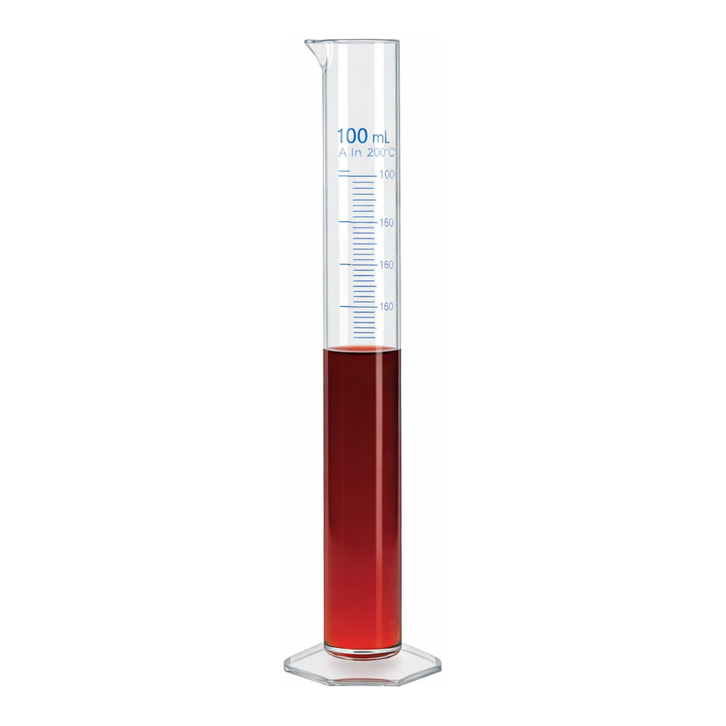 Merck BRAND graduated cylinders, PMP, blue scale