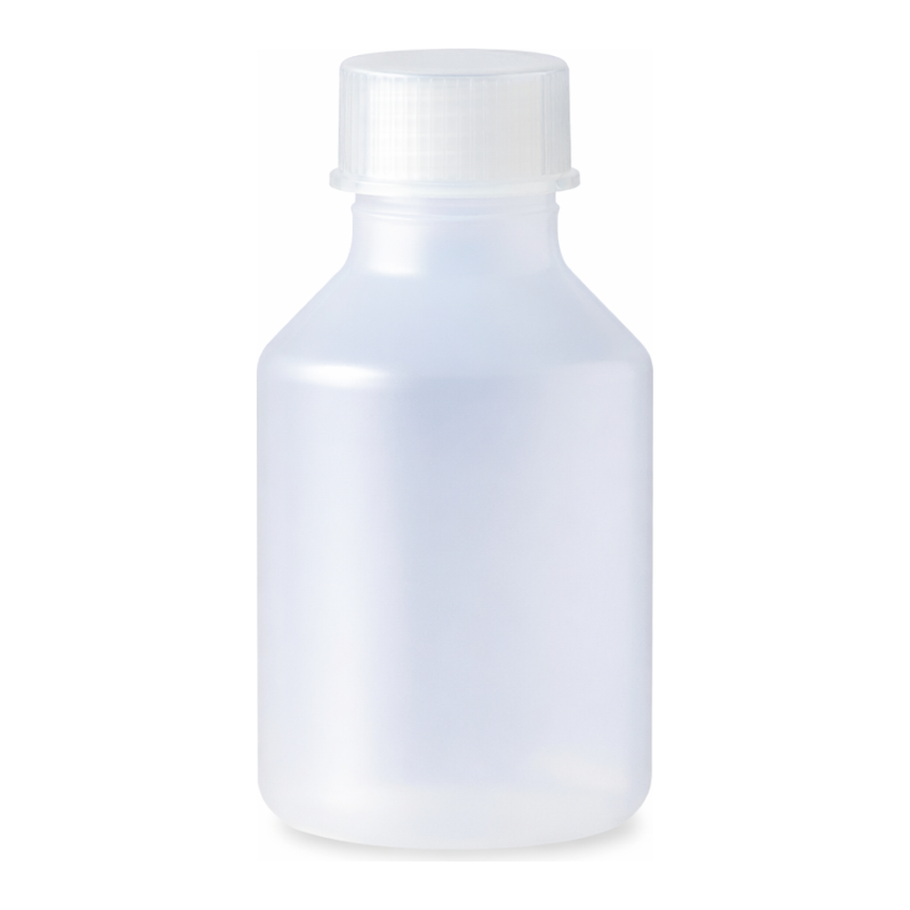 Merck Corning narrow mouth reagent bottle, reusable