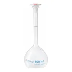 Merck Corning reusable volumetric flask, Class B