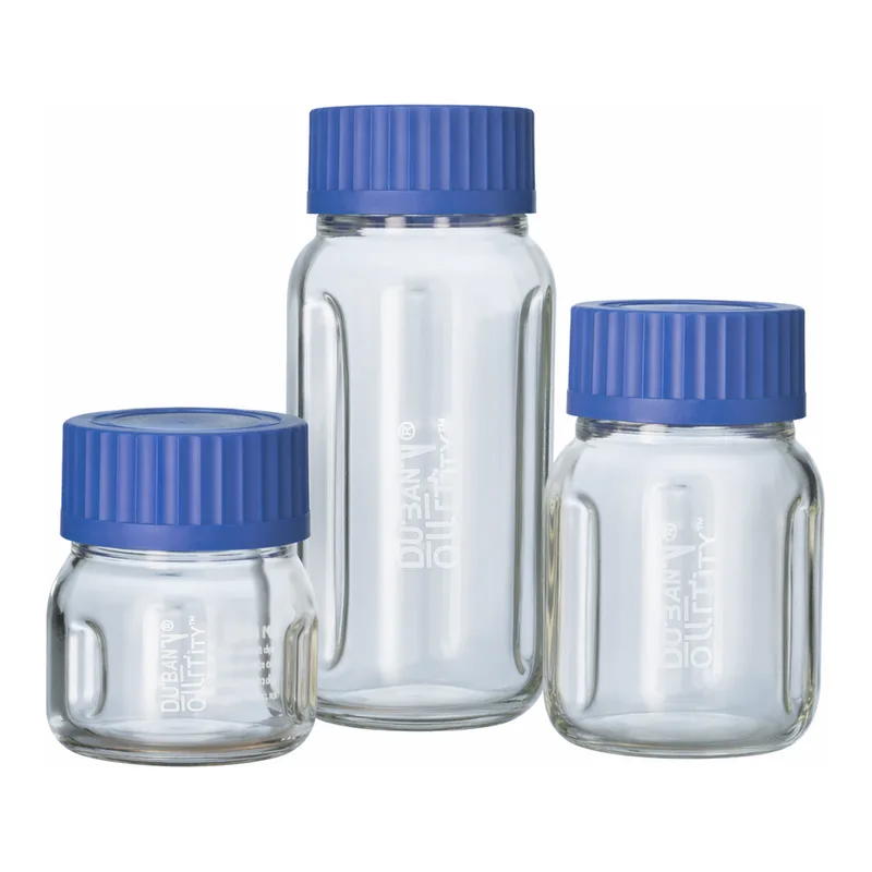 Merck DURAN baffled wide mouth bottle GLS 80