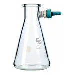 Merck Duran filtering flask, with Keck assembly set
