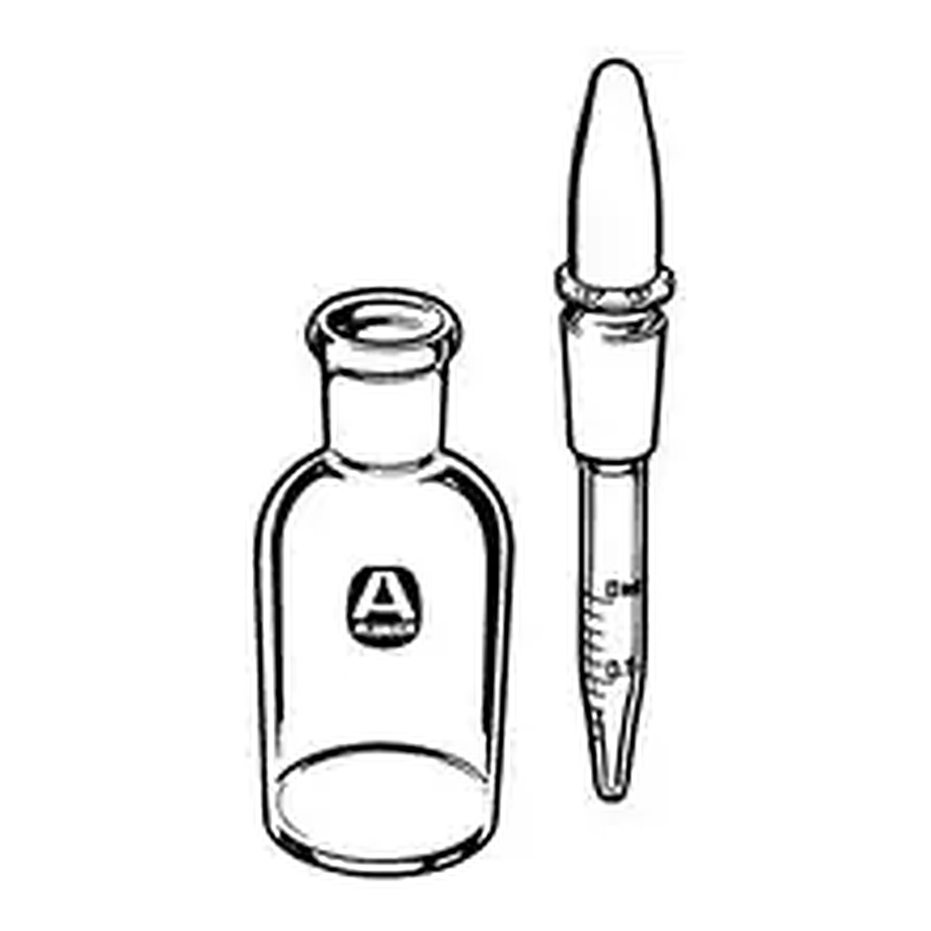 Merck Dropping bottle with graduated dropper