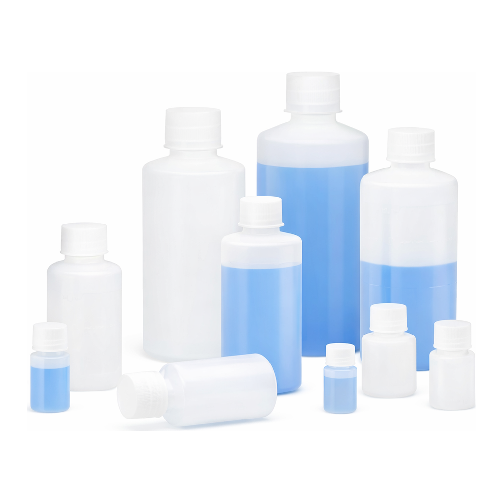 Merck Nalgene bottles, style 2002