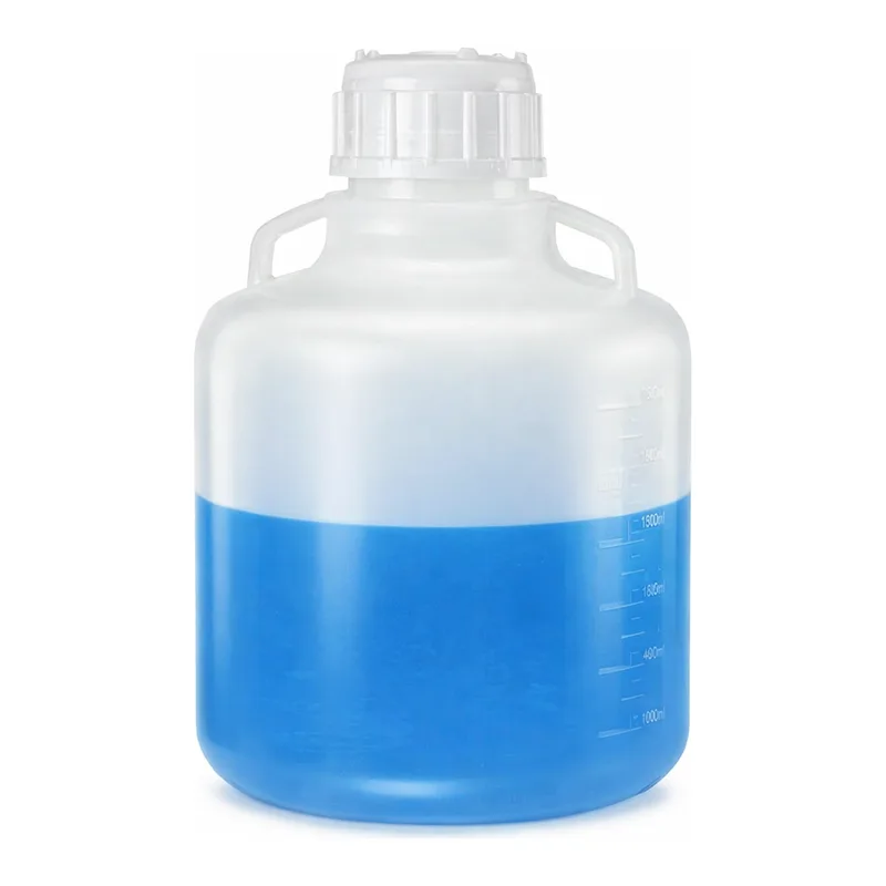 Merck Nalgene round carboy, with handles