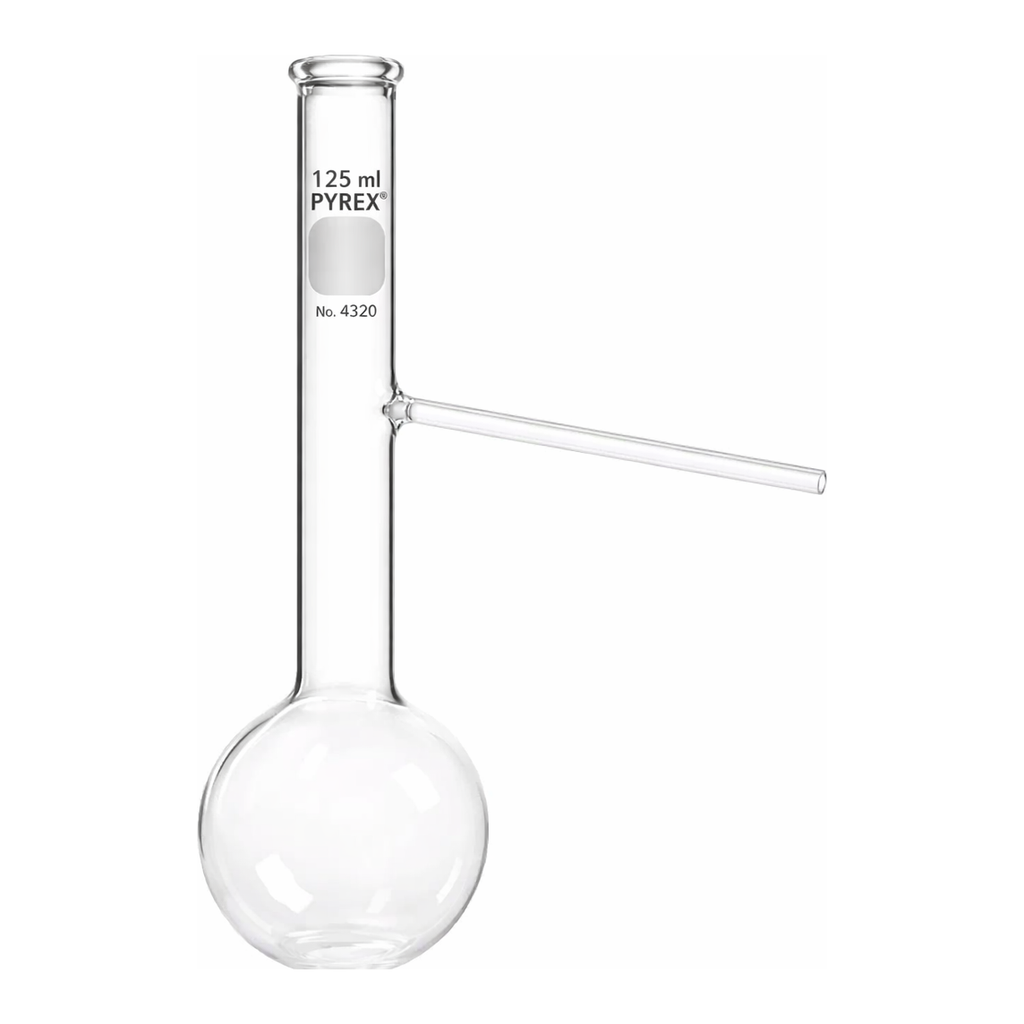 Merck Pyrex distilling flask