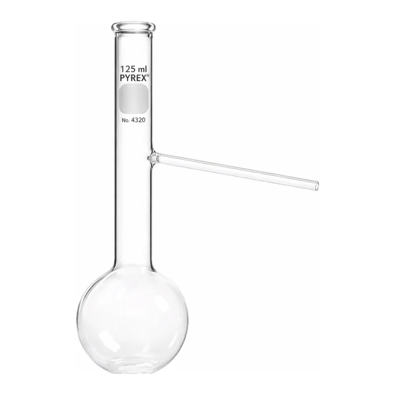 Merck Pyrex distilling flask