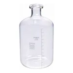 Merck Pyrex graduated solution bottle