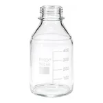 Merck Pyrex Media-Lab Bottles, with-out cap and pouring ring, with printed trace code