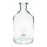 Merck Pyrex Reagent bottles, unground narrow neck