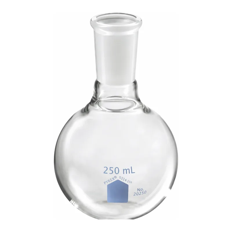Merck Pyrex VISTA round-bottom boiling flask