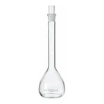 Merck Pyrex volumetric flask, class A with Pyrex ST stopper