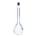 Merck Pyrex volumetric flask, with Pyrex ST stopper