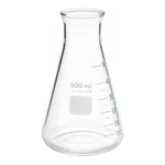 Merck Pyrex wide-mouth Erlenmeyer flask