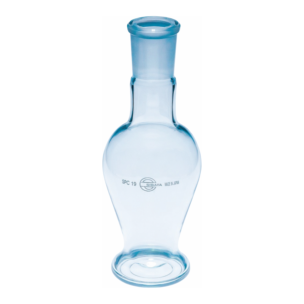 Merck Quickfit pear-shaped flasks