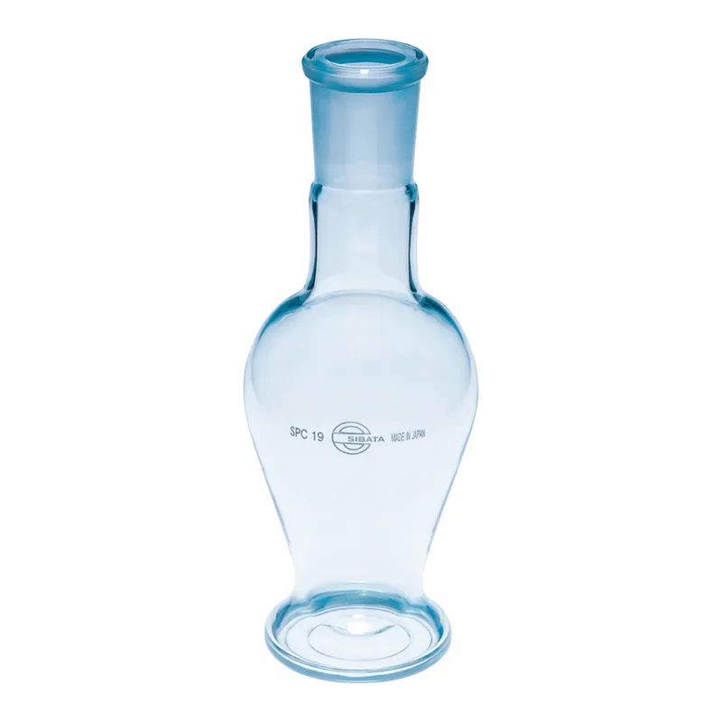 Merck Quickfit pear-shaped flasks