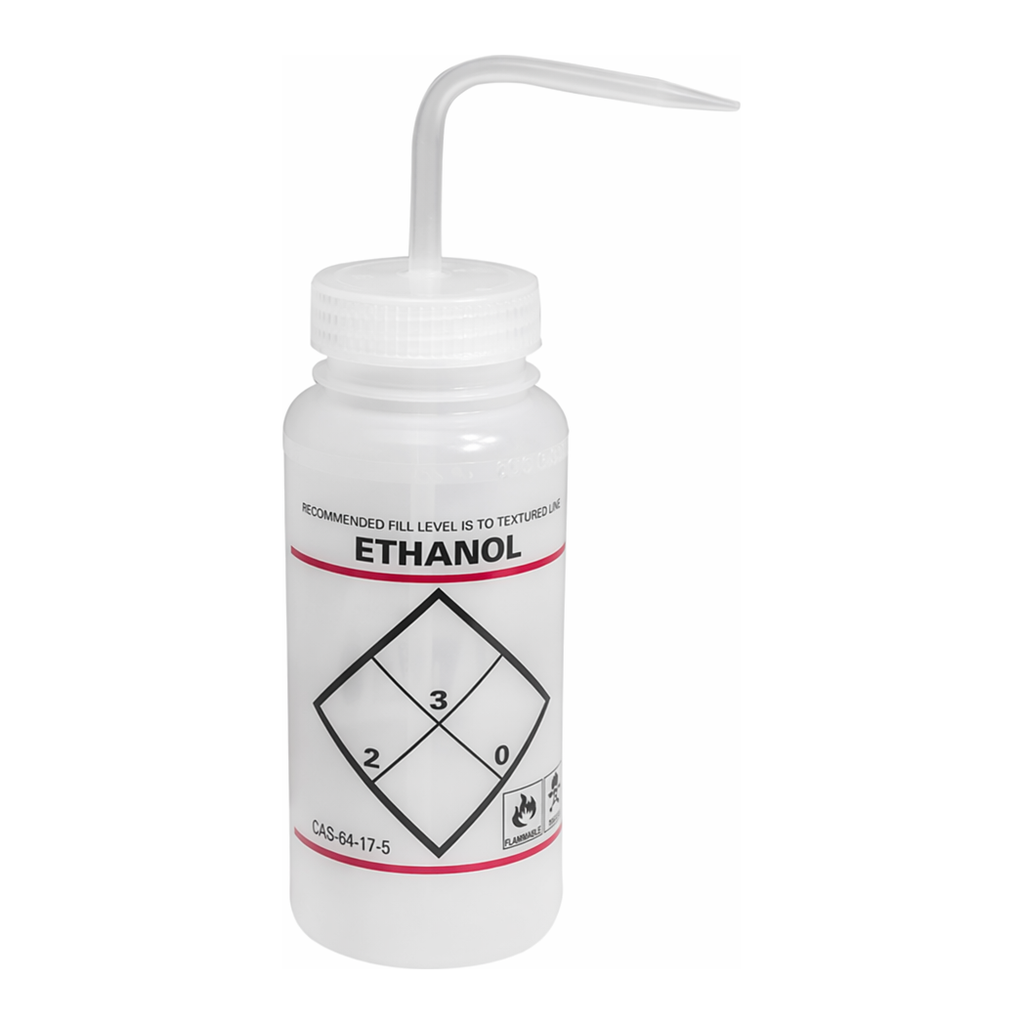 Merck Scienceware safety labeled wash bottles