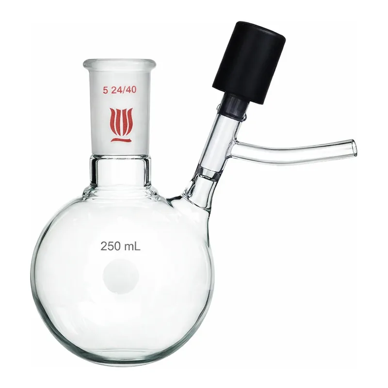 Merck Synthware reaction flask with high vacuum valve