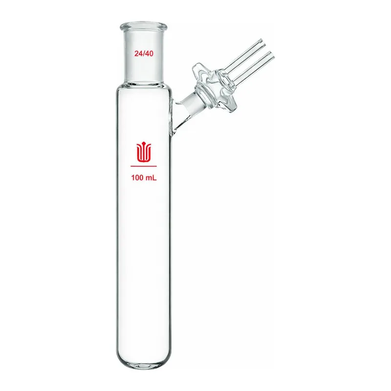 Merck Synthware reaction tube with glass stopcock