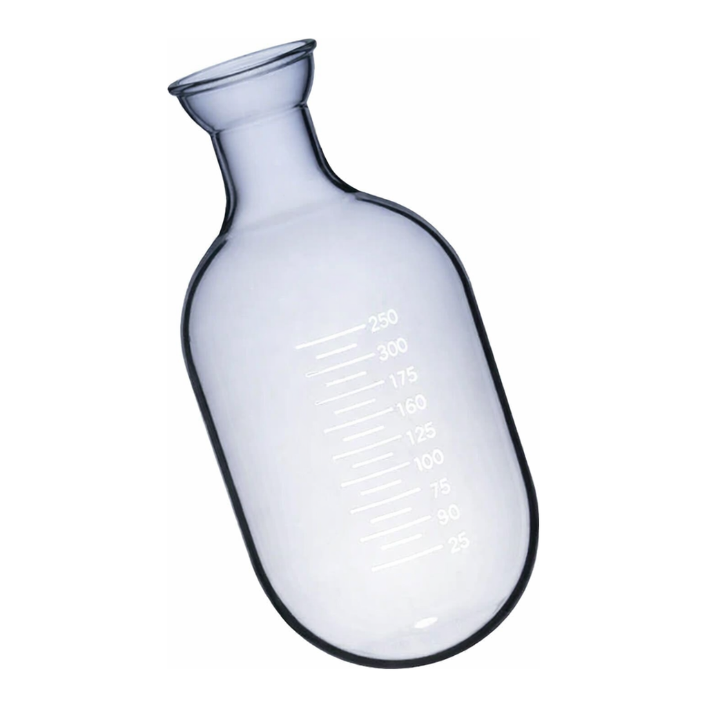 Merck Ace receiving flask for rotary evaporators, graduated, round bottom