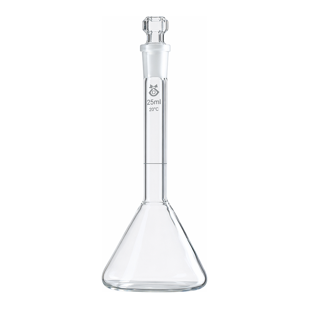 Merck BRAND BLAUBRAND volumetric flask trapezoidal