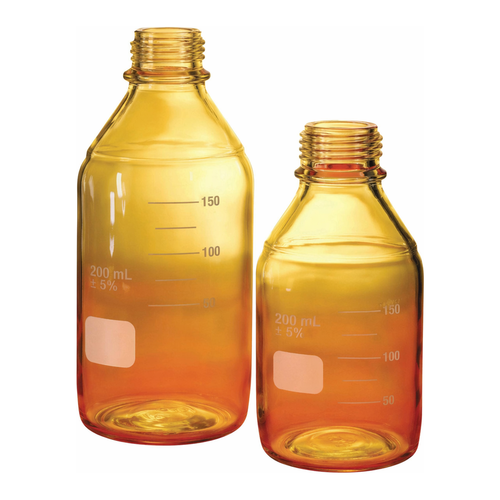 Merck Duran graduated laboratory bottles, without caps