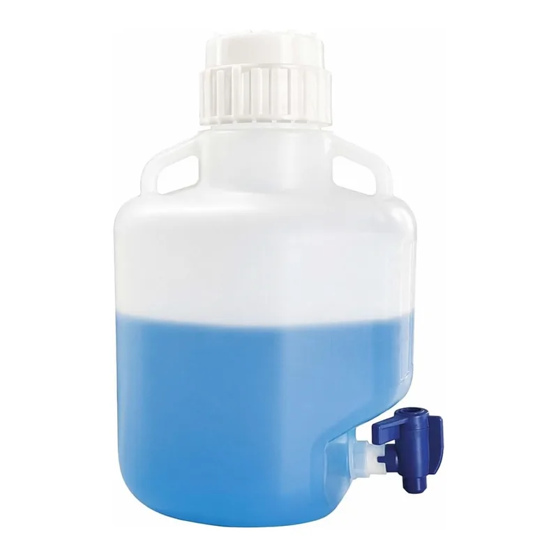 Merck Nalgene round carboy with spigot