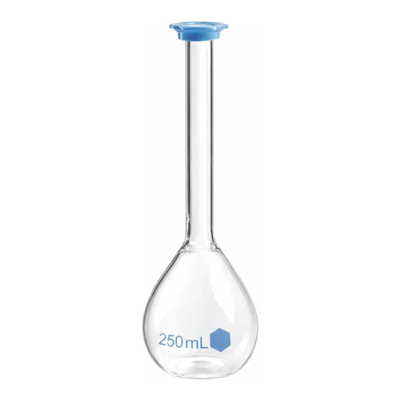 Merck Pyrex VISTA volumetric flask, Class B
