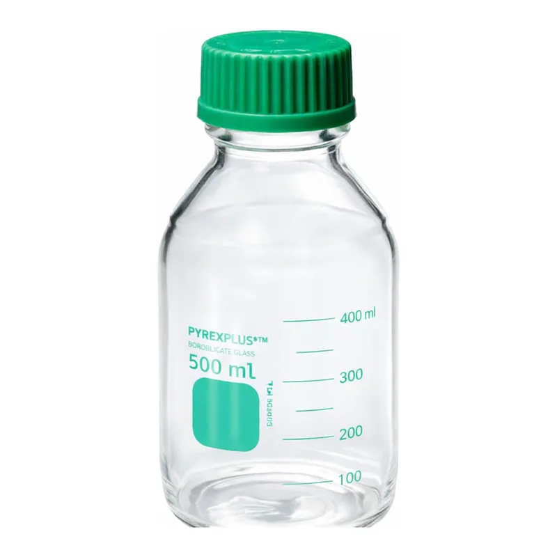 Merck PYREXPLUS Coated Round Media Storage Bottles