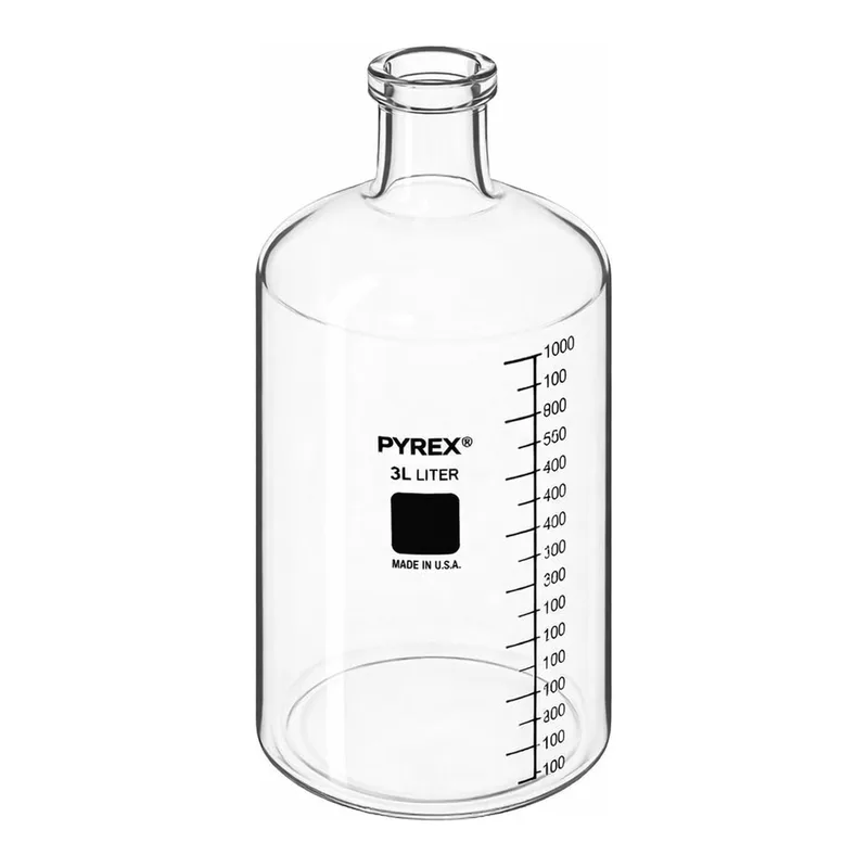 Merck PYREXPLUS coated solution bottles
