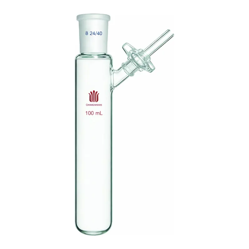 Merck Synthware reaction tube with glass stopcock