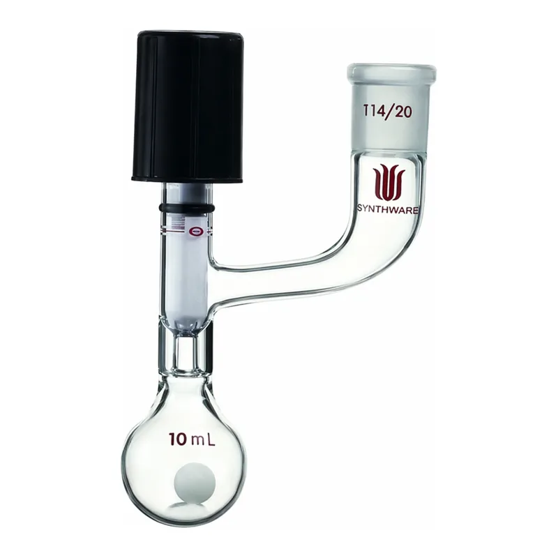 Merck Synthware storage flask with standard taper side arm